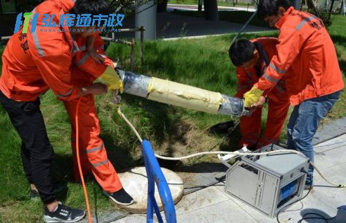 上海崇明区横沙乡管道修复