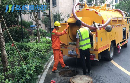 上海崇明区横沙乡雨污管道清淤疏通